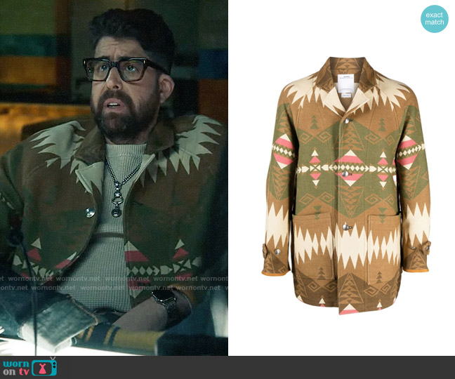 Visvim Hopiland Coat worn by Harry Keshegian (Adam Goldberg) on The Equalizer