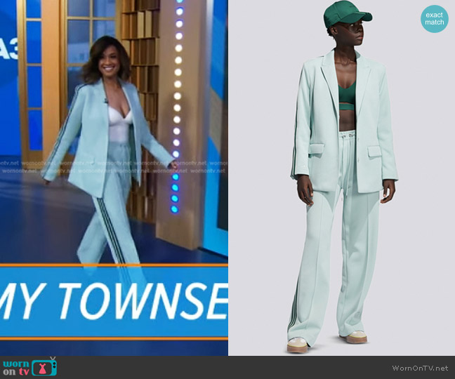 Adidas Original x Ivy Park Suit Jacket worn by Tammy Townsend on Good Morning America