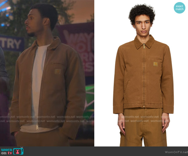 Carhartt Brown Detroit Jacket