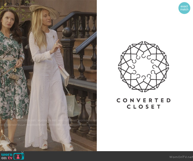 Converted Closet Custom Jumpsuit worn by Carrie Bradshaw (Sarah Jessica Parker) on And Just Like That