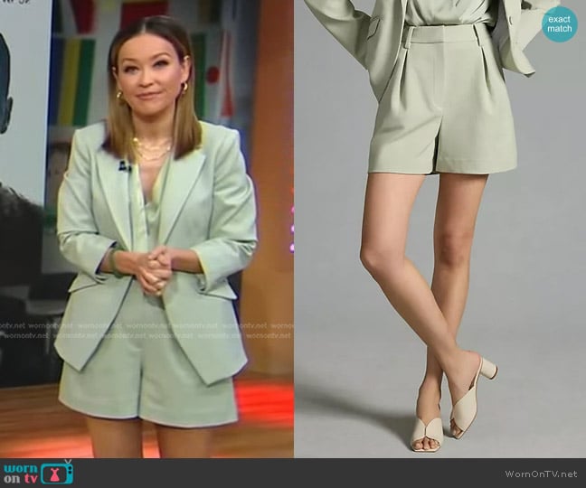 Favorite Daughter Favorite Shorts worn by Eva Pilgrim on Good Morning America