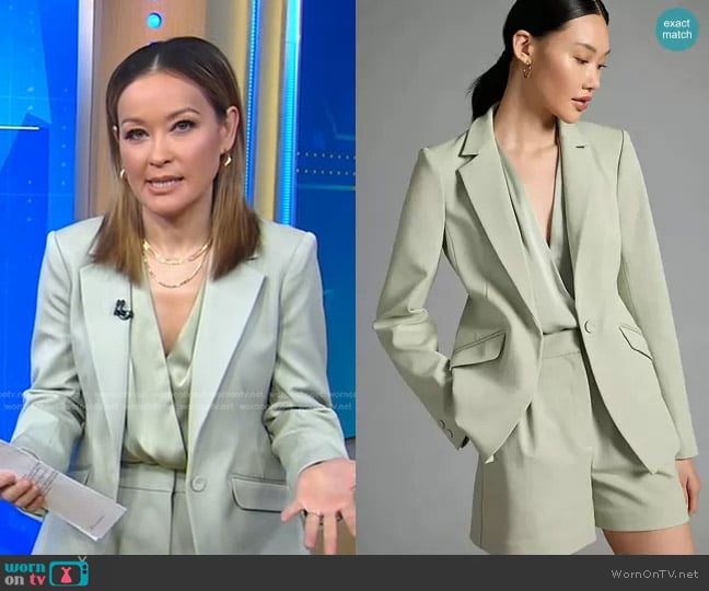 Favorite Daughter The Favorite Blazer worn by Eva Pilgrim on Good Morning America
