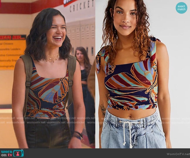 Free People Avenue Tank worn by (Victoria Moroles) on Never Have I Ever