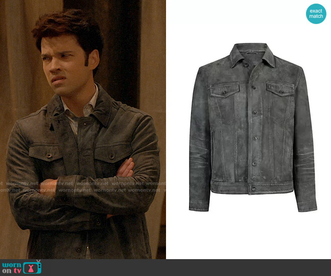 John Varvatos Andrew Jacket worn by Freddie Benson (Nathan Kress) on iCarly
