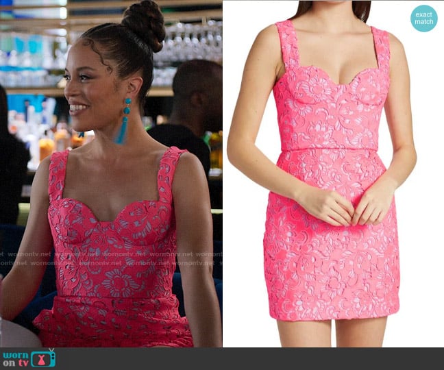 Aknvas Bruna Dress worn by Hope (Sasha Hutchings) on Run the World