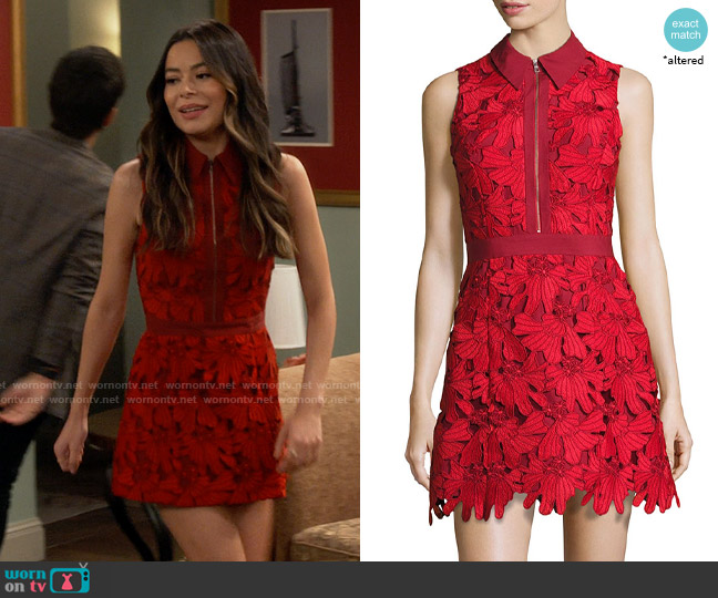 Alice + Olivia Ellis Dress worn by Carly Shay (Miranda Cosgrove) on iCarly