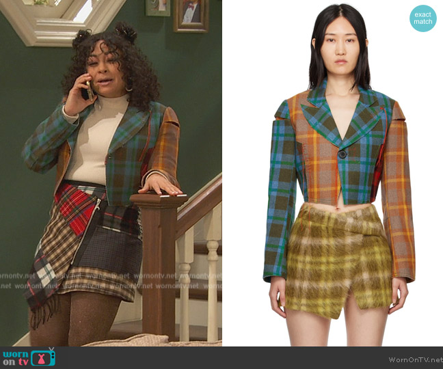 Andersson Bell Multicolor Mystica Blazer worn by Raven Baxter (Raven-Symoné) on Ravens Home