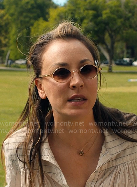 Ava’s sunglasses on Based on a True Story