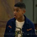 Bill’s snake print tee and blue western shirt on Bunkd
