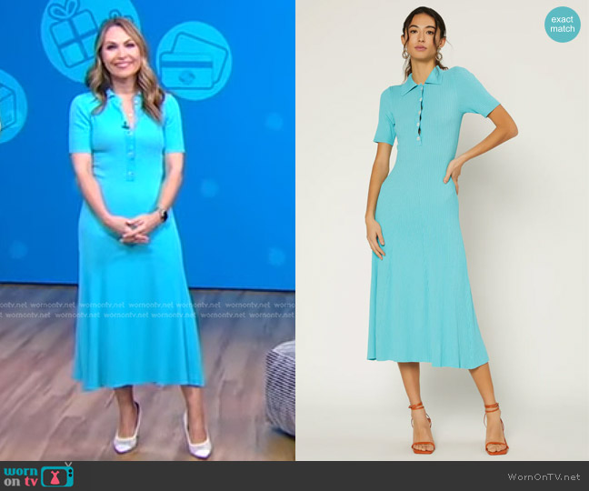 Current Air A-line Polo Dress worn by Lori Bergamotto on Good Morning America
