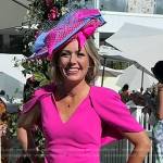 Dylan’s pink cape-sleeve dress on Today