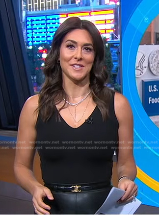 Erielle’s black belt on Good Morning America
