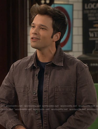 Freddie’s purple denim jacket on iCarly