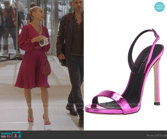 Giuseppe Zanotti Sophie Sandals worn by Carrie Bradshaw (Sarah Jessica Parker) on And Just Like That
