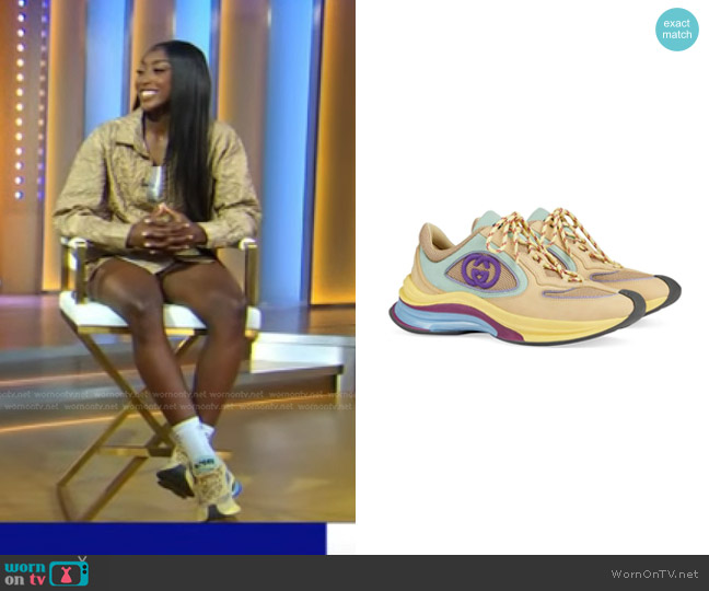 Gucci Run Suede Sneakers