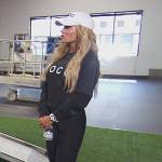 Jennifer’s black Nike sneakers on The Real Housewives of Orange County