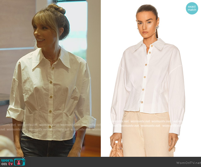 Khaite Arwin Top worn by Jennifer Flavin Stallone on The Family Stallone