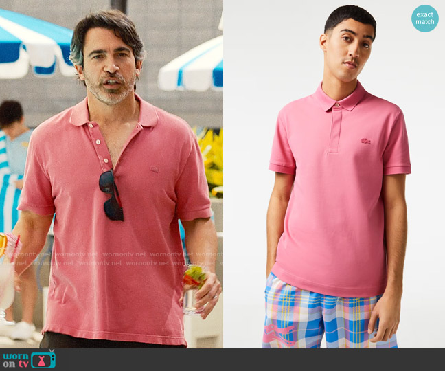 Lacoste Paris Polo worn by Nathan Bartlett (Chris Messina) on Based on a True Story