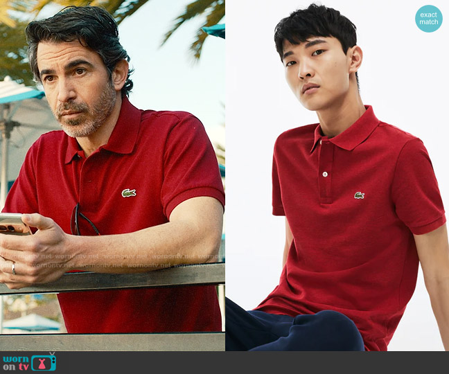 Lacoste Original Polo Shirt worn by Nathan Bartlett (Chris Messina) on Based on a True Story
