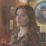 Nancy’s brown floral print shirt on Nancy Drew