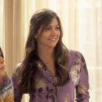 Pearl’s purple floral blouse on iCarly