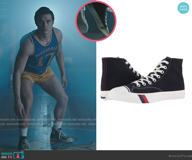 Pro-Keds Royal Hi Classic Canvas worn by (Charles Melton) on Riverdale