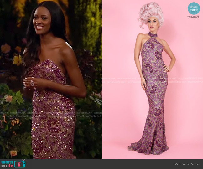 Randi Rahm SS 2023 Collection worn by Charity Lawson on The Bachelorette
