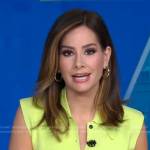 Rebecca’s yellow polo top on Good Morning America