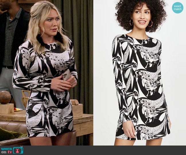 Reformation Kenmare Dress in Persephone worn by Sophie (Hilary Duff) on How I Met Your Father