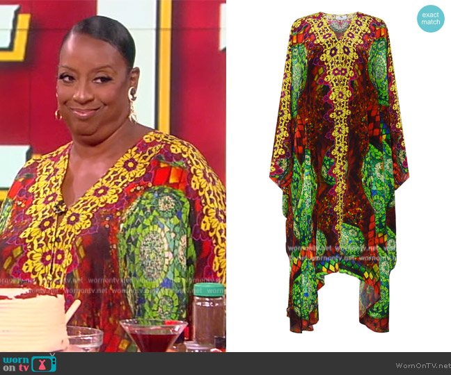 Sai SanKoh Zehra Goddess Kaftan worn by Melba Wilson on The View