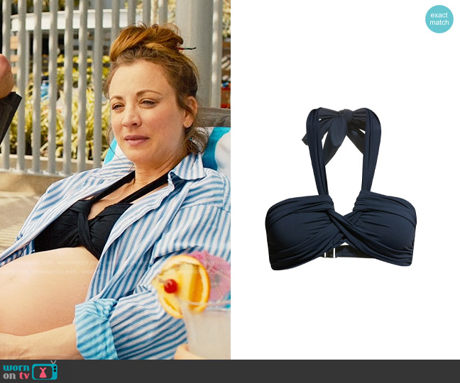 Seafolly Halter Bandeau Bikini Top worn by Ava Bartlett (Kaley Cuoco) on Based on a True Story