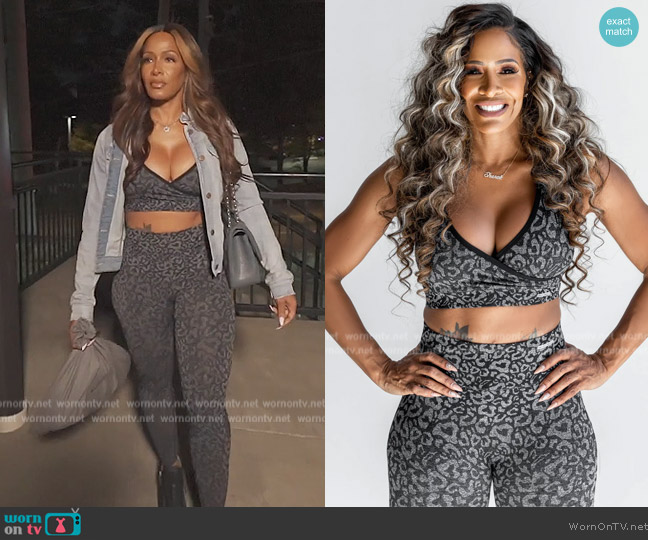 She by Sheree Rhonda Two Piece Set worn by Sheree Whitefield on The Real Housewives of Atlanta