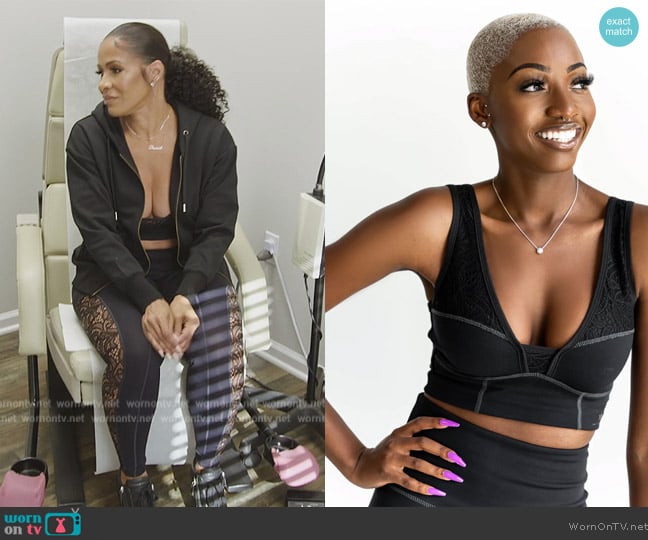 She by Sheree Stacy Bra Top worn by Sheree Whitefield on The Real Housewives of Atlanta