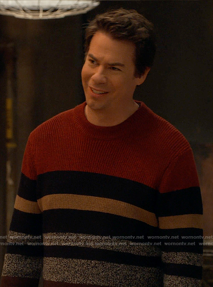 Spencer’s red striped sweater on iCarly