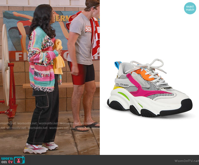Steve Madden Possession Bright Shoes worn by Devi Vishwakumar (Maitreyi Ramakrishnan) on Never Have I Ever