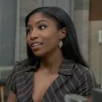 Trina’s striped top on General Hospital