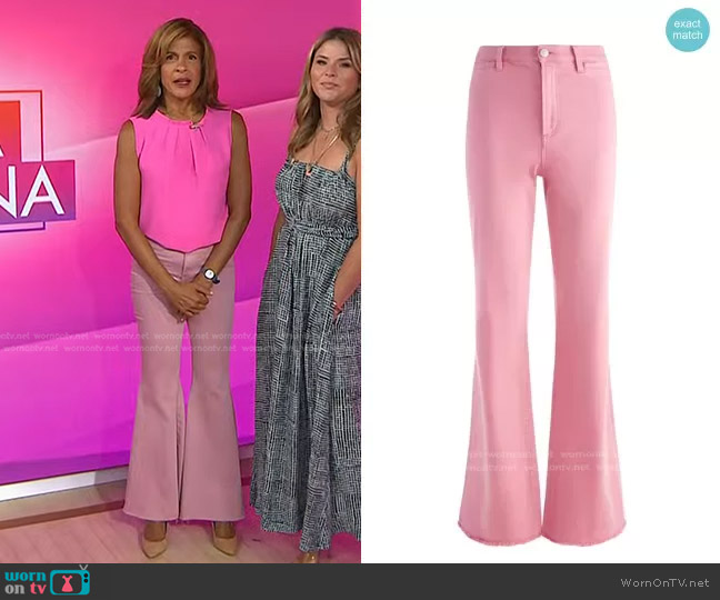 Alice + Olivia Gorgeous Coin Pocket Jean worn by Hoda Kotb on Today