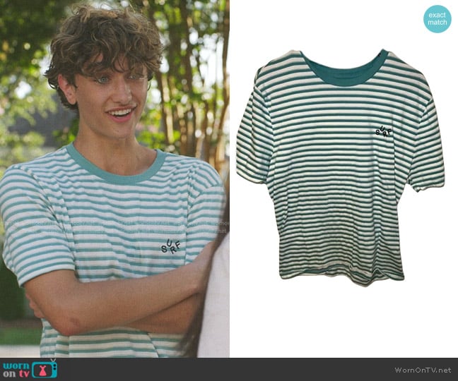 Arizona Jean Stirped Tee worn by Jeremiah Fisher (Gavin Casalegno) on The Summer I Turned Pretty