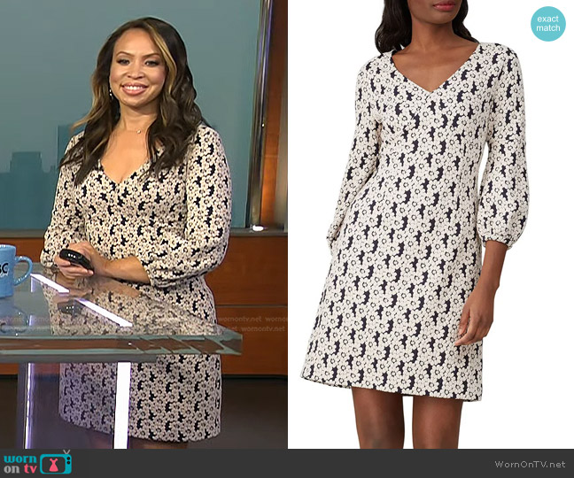 Trina Turk Valley Dress worn by Adelle Caballero on Today