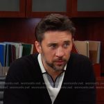 Chad’s white polo shirt on Days of our Lives