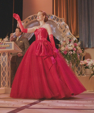 Cheryl’s red gown on Riverdale