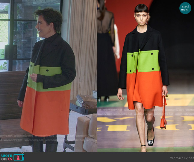 Christian Dior 2022 Spring Collection worn by Kris Jenner (Kris Jenner) on The Kardashians