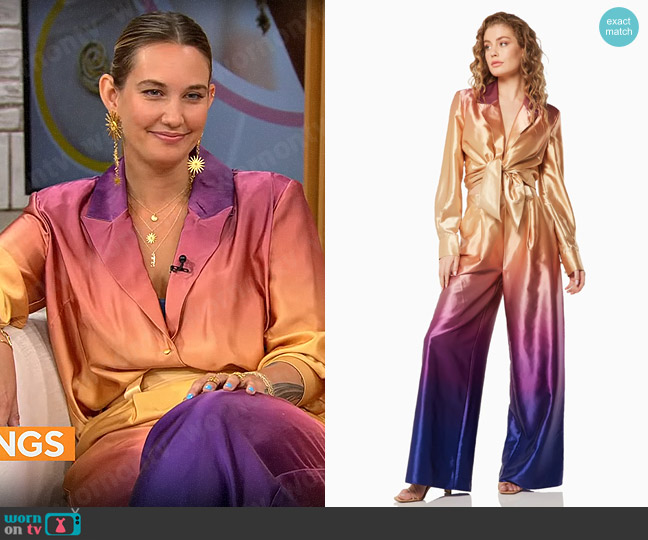 Elliatt Spiral Set worn by Nina Berenato on CBS Mornings