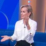 Jennifer’s white shirt and cropped sailor pants on Good Morning America