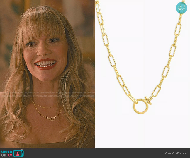 Gorjana Parker Necklace worn by Vicky (Alexa Havins) on Sweet Magnolias