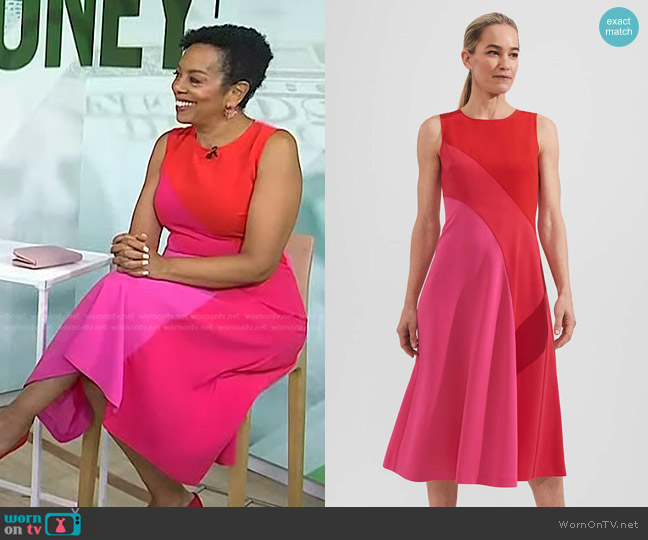 Hobbs London Marla Dress worn by Sharon Epperson on Today