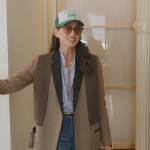 Jenna’s houndstooth coat on The Real Housewives of New York City