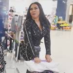 Kenya’s printed jumpsuit on The Real Housewives of Atlanta