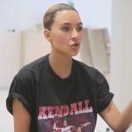 Kim’s Kendall’s NBA graphic tee on The Kardashians