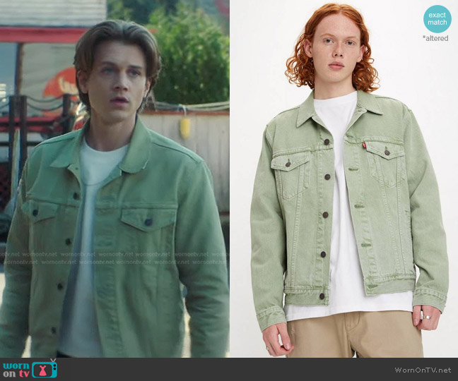 Levis The Trucker Jacket worn by Ace (Alex Saxon) on Nancy Drew